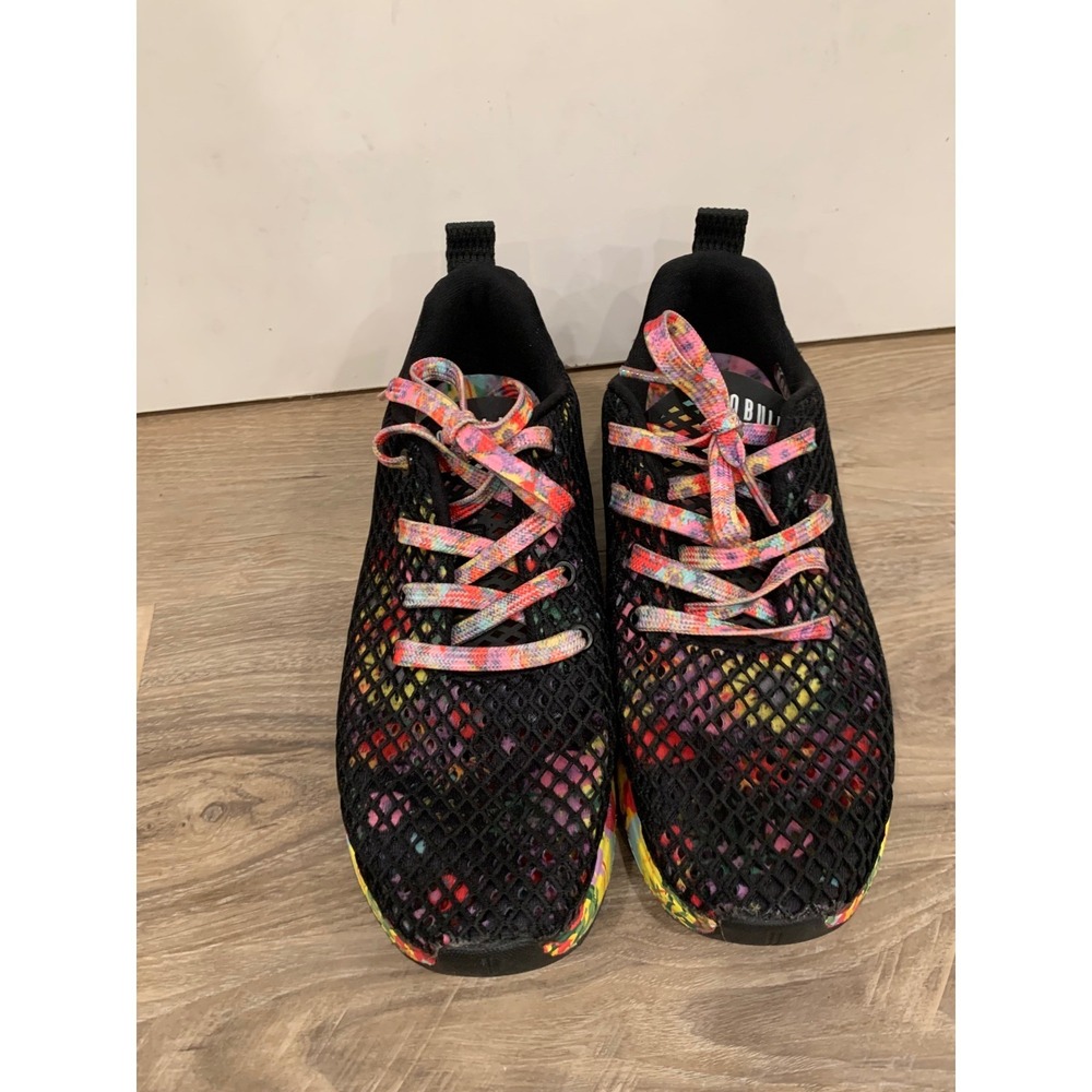 NOBULL Floral Mesh Runner 8.5W Synthetic Dopamine Athleisure Training Womens - Picture 3 of 8